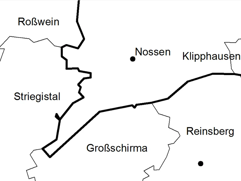 Symbolbild einfache Gemarkungsübersicht