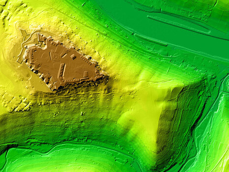 Downloadbereich der Höhen- und Stadtmodelle